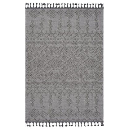 Guros - 6' X 9' Traditional Indoor / Outdoor Area Rug - White