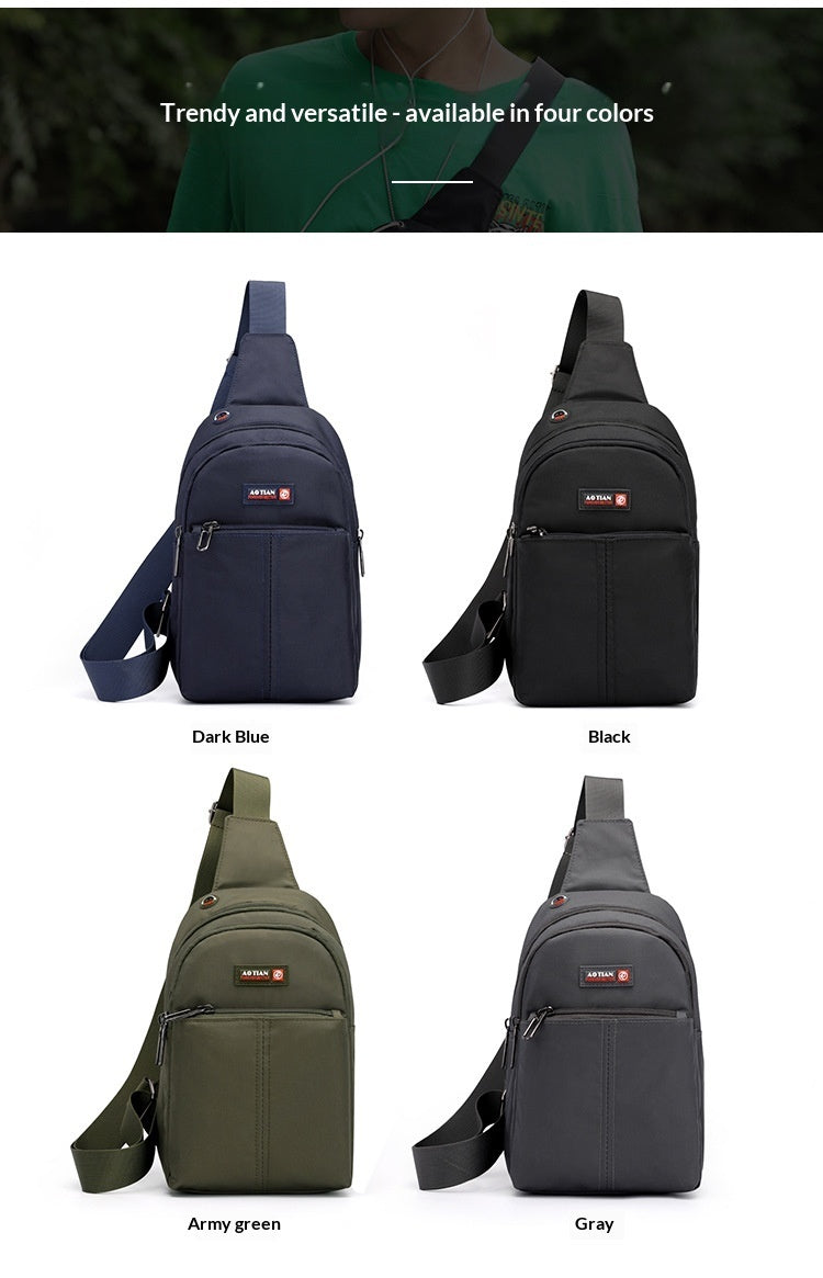 Mens Sporty Stylish And Minimalist Crossbody Bag