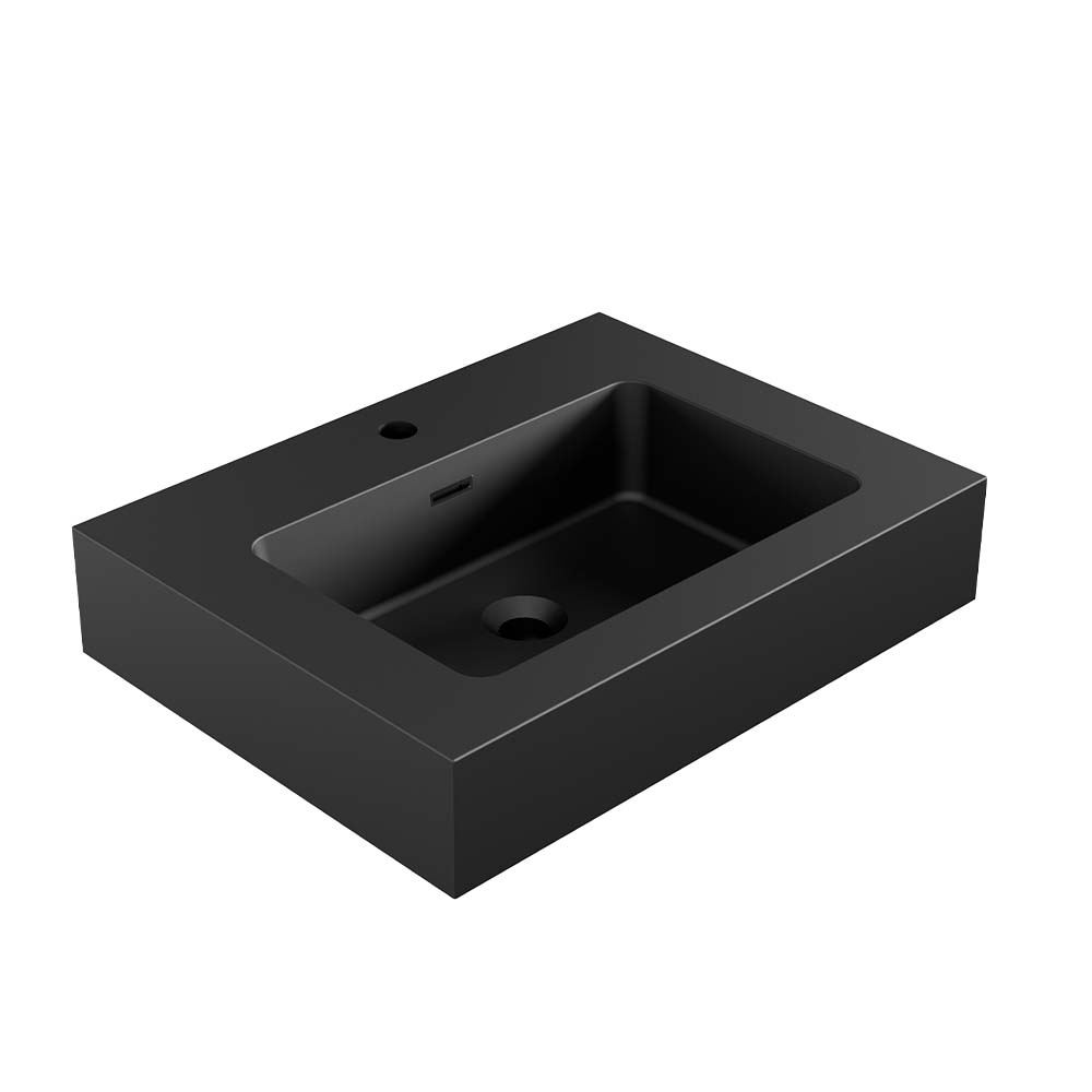 BB02-24-109 Integrated Engineered Solid Surface Basin Matt