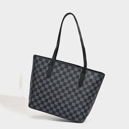 Light luxury oversized shopping bag, women's versatile portable tote bag, shoulder bag