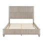 Platform Bed Frame With Tall Headboard