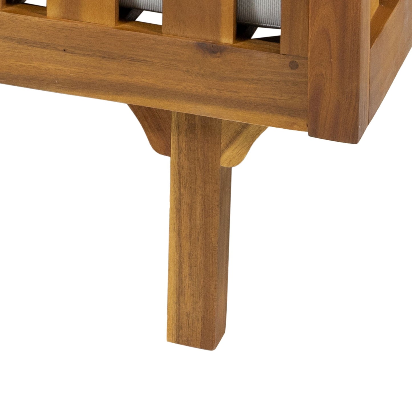 Claremont 3 Seater Daybed Teak Acacia Wood Water Resistant Cushions