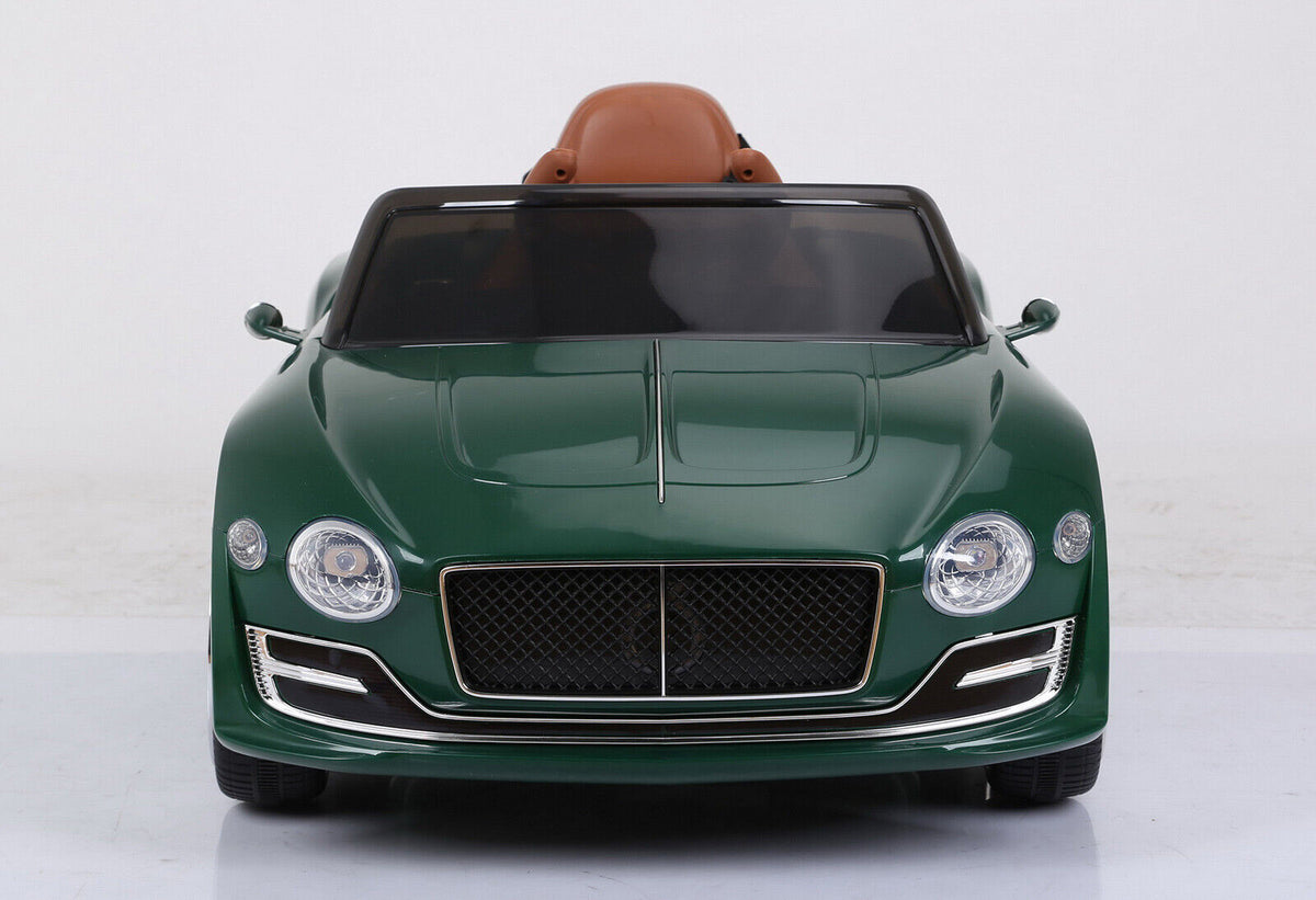 Bentley Kids Electric Ride On Car Toy Racer with 2-Speed and Remote Control - Licensed US Version