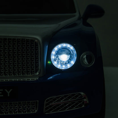 Bentley Mulsanne Licensed Electric Ride On Car for Kids - White