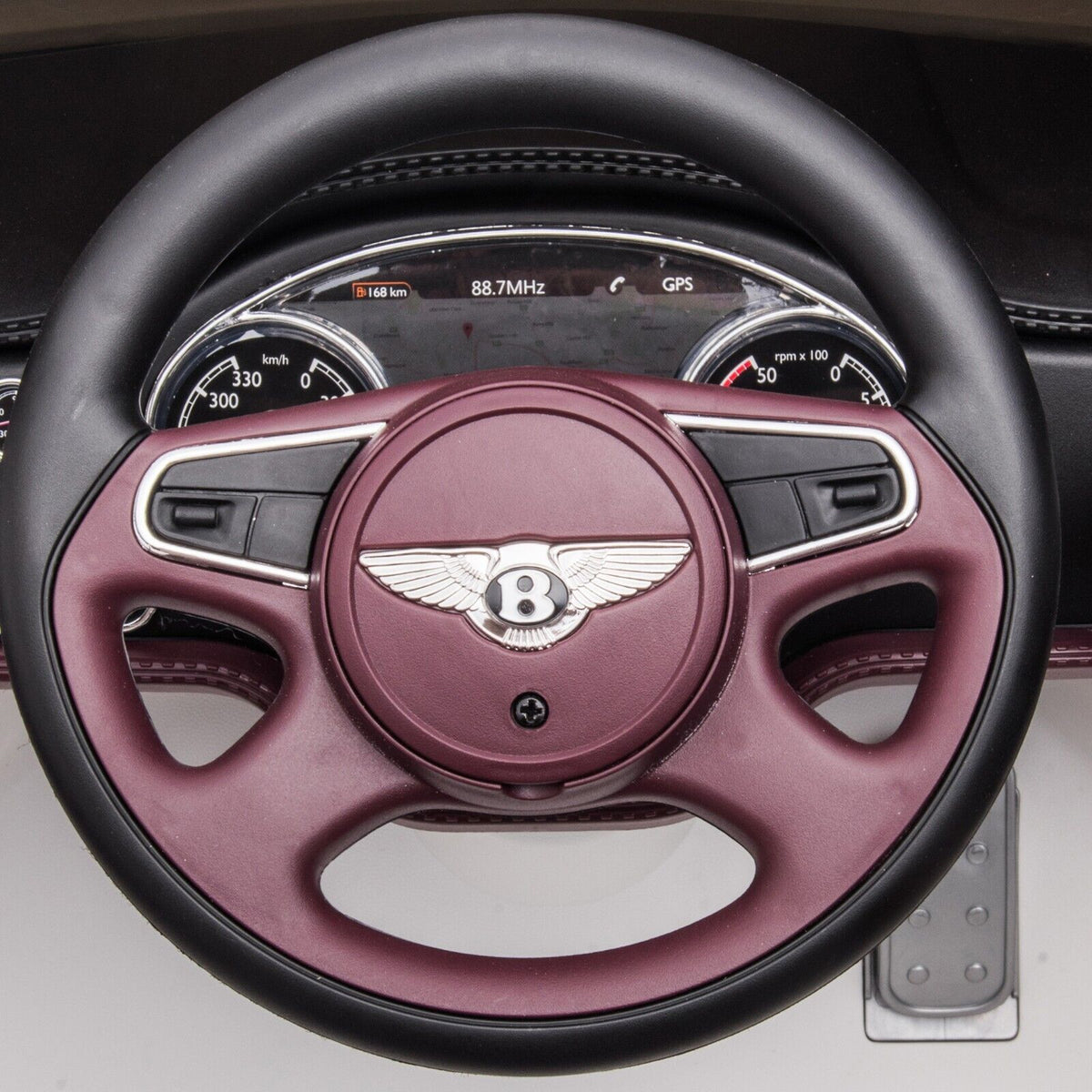 Bentley Mulsanne Licensed Electric Ride On Car for Kids - White