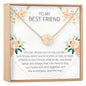 Best Friend Compass Necklace
