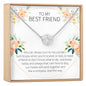 Best Friend Compass Necklace