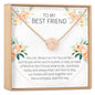 Best Friend Compass Necklace