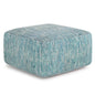 Nate - Handcrafted Square Pouf