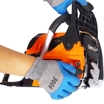 58Cc Gasoline Chainsaw 20" For Tree And Wood Cutting Epa Compliant - Orange