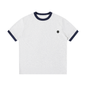 Loki & Ivy Contrast Edge Ribbed Crewneck T-Shirt