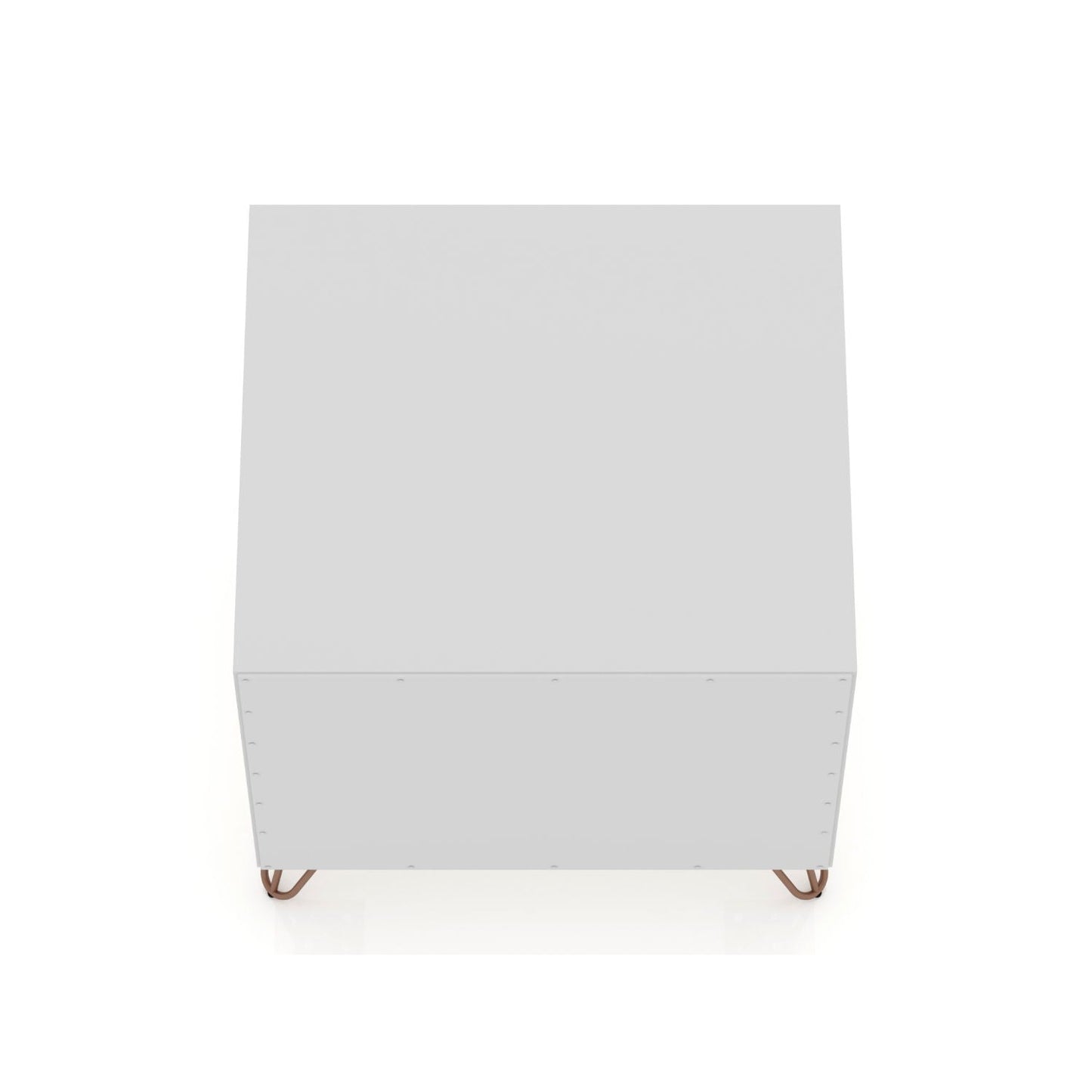 Rockefeller - Nightstand With 2 Drawers - White