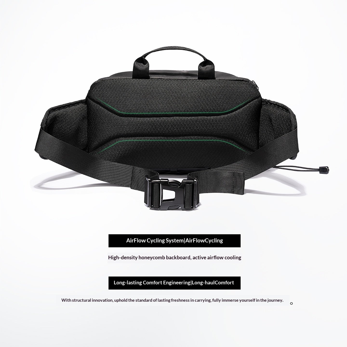 Outdoor Motorcycle Riding Multi-Functional Large-Capacity Crossbody Bag