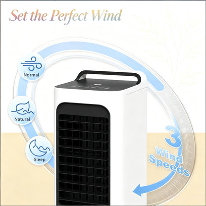 Swamp Cooler Air Conditioner with Three Refreshing Modes