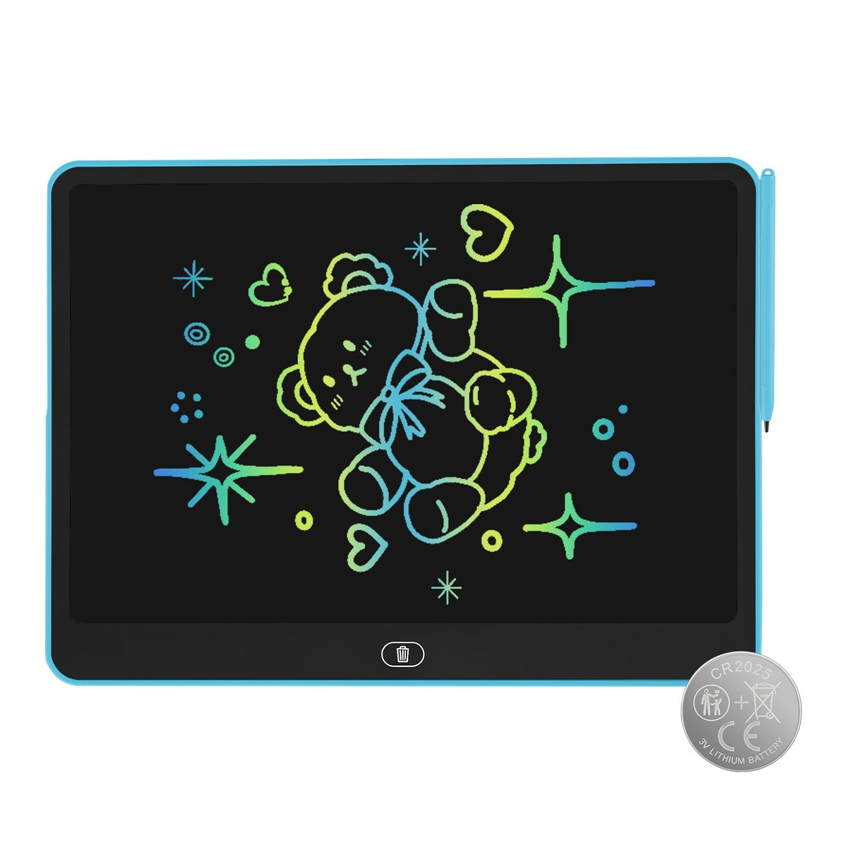 LCD Writing Tablet for Kids with Stylus & Lock Function