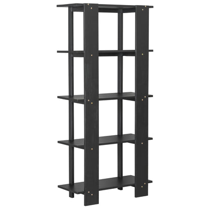 4-Tier Wooden Open Bookcase