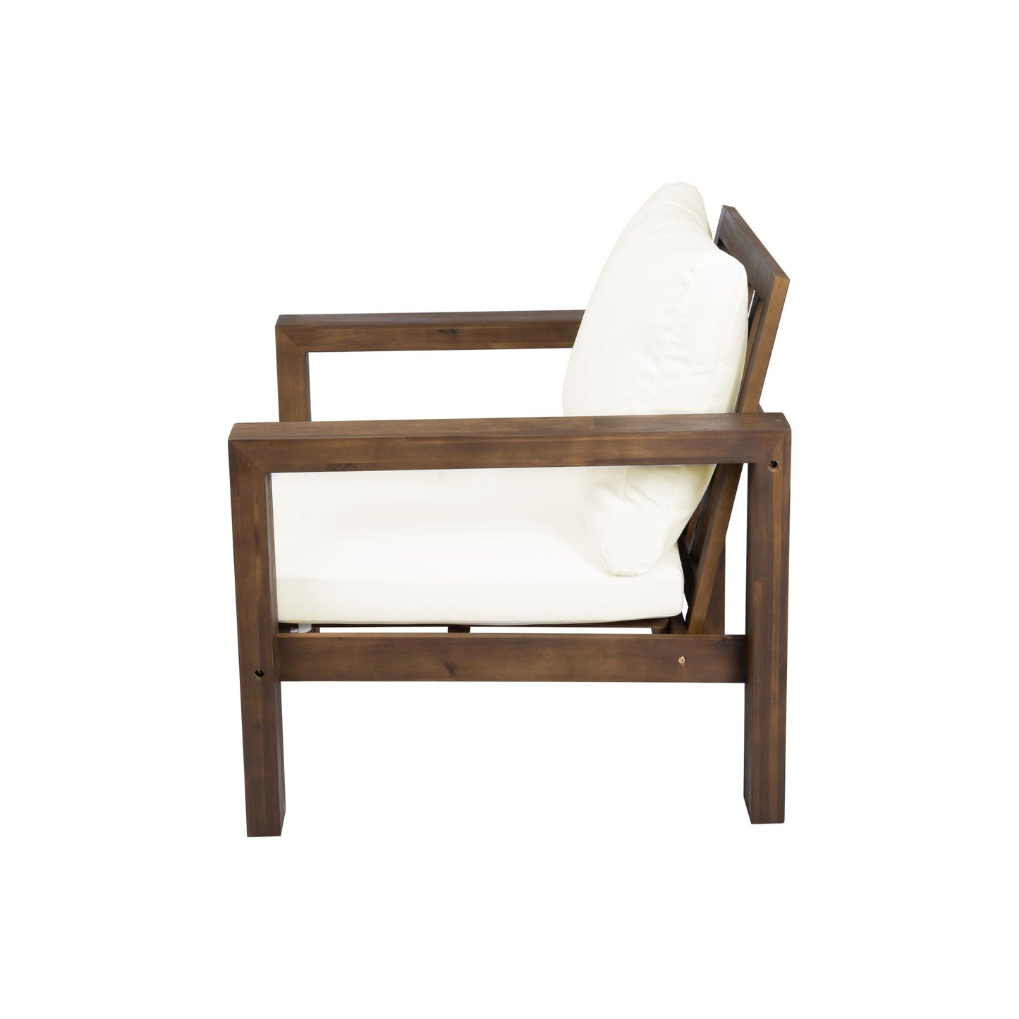Stylish Outdoor Armchair With Cushion For Garden