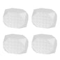 4 Pack Jawline Exerciser for Men Women Jaw Trainer Shaper Sagging Skin Double Chin Reducer with 3 Resistance Levels for Beginners Intermediate Expert