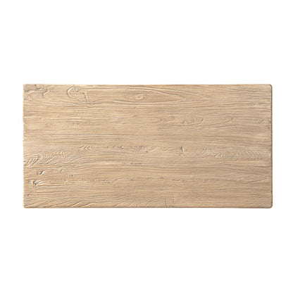 Hawthorne 48' Solid Reclaimed Elm Rectangular Trestle Coffee Table