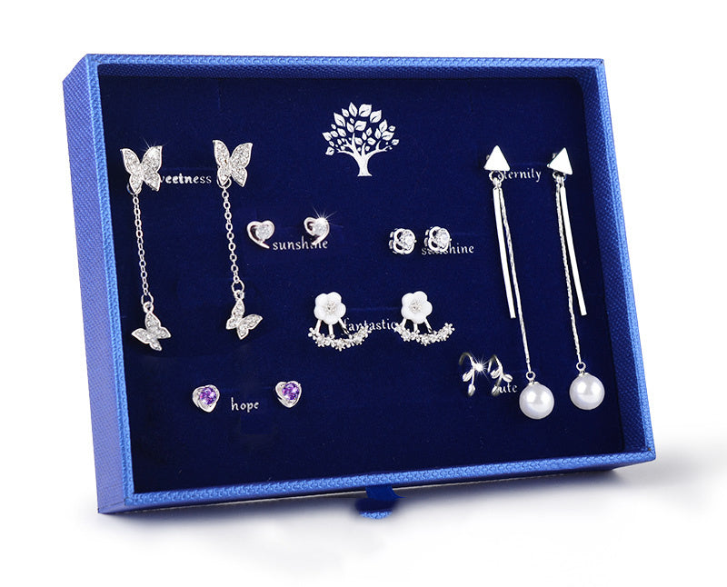 Female Earring Gift Box Tassel Trendy