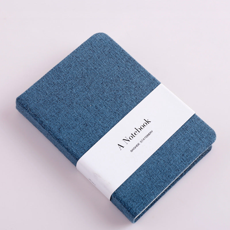 Japanese and Korean Super Thick Small Cloth Notebook for Writing and Sketching