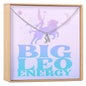 Big Leo Energy Zodiac Necklace