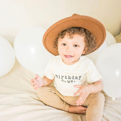 Birthday Babe Organic Kids T-shirt