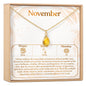 Birthday Birthstone Necklace