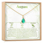 Birthday Birthstone Necklace