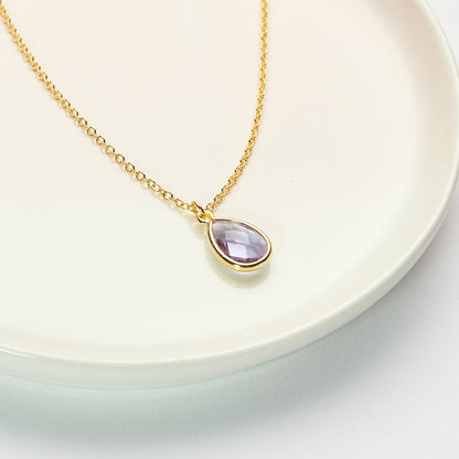 Birthday Birthstone Necklace