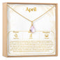 Birthday Birthstone Necklace