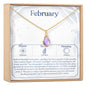 Birthday Birthstone Necklace