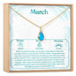 Birthday Birthstone Necklace