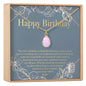Birthday Birthstone Necklace, Multiple Styles Necklace
