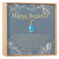 Birthday Birthstone Necklace, Multiple Styles Necklace