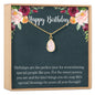 Birthday Birthstone Necklace, Multiple Styles Necklace