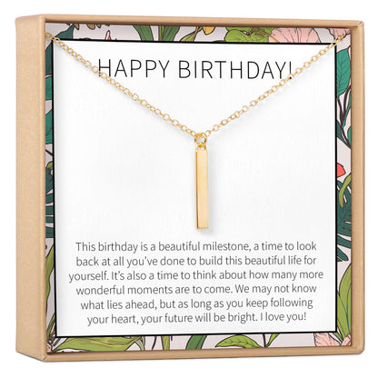 Birthday Necklace