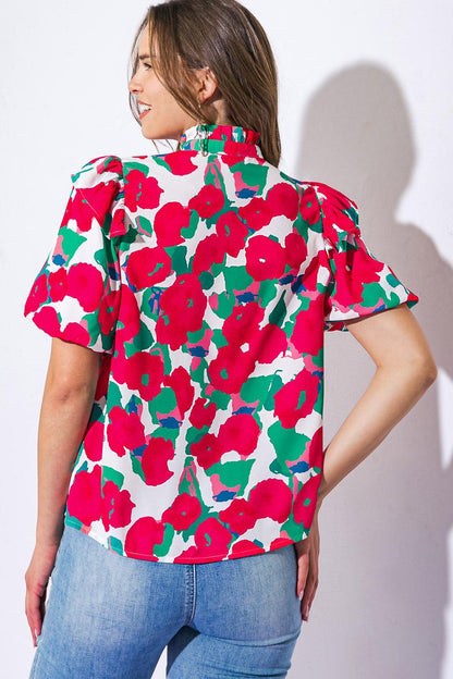 I CAN WAIT FOREVER WOVEN TOP
