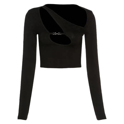 Black Dragon Crop Top