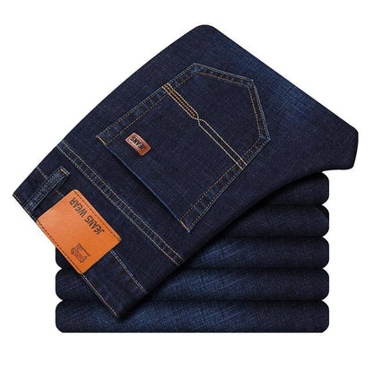 Men's Black Straight Pants