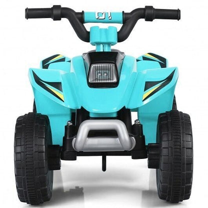 Blue 6V Electric ATV Ride-On Toy for Kids with 4 Wheels