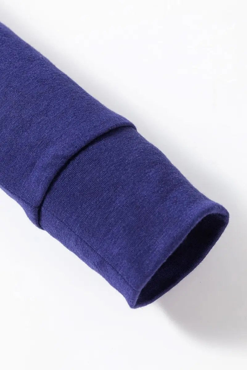 Pants Love Salve Blue Lounge Set Women's Christmas Pajamas Cozy Winter Outfit