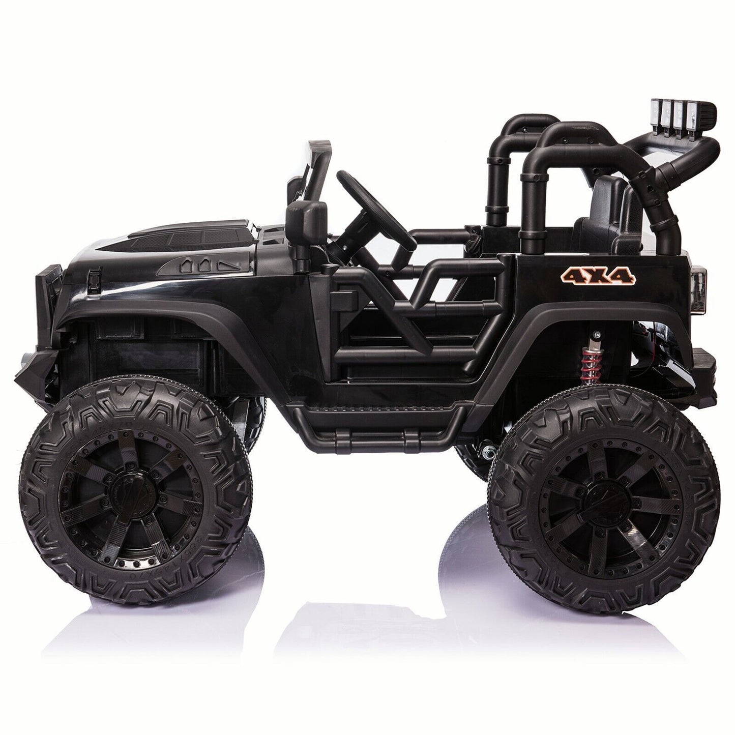 Bluetooth Remote Control Kids Ride On Jeep with 24V Battery and USB Connectivity - Perfect Gift for Young Adventurers