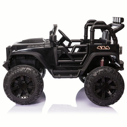 Bluetooth Remote Control Kids Ride On Jeep with 24V Battery and USB Connectivity - Perfect Gift for Young Adventurers