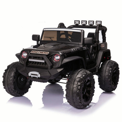 Bluetooth Remote Control 24V Electric Kids Ride On Jeep with USB - Made in the USA