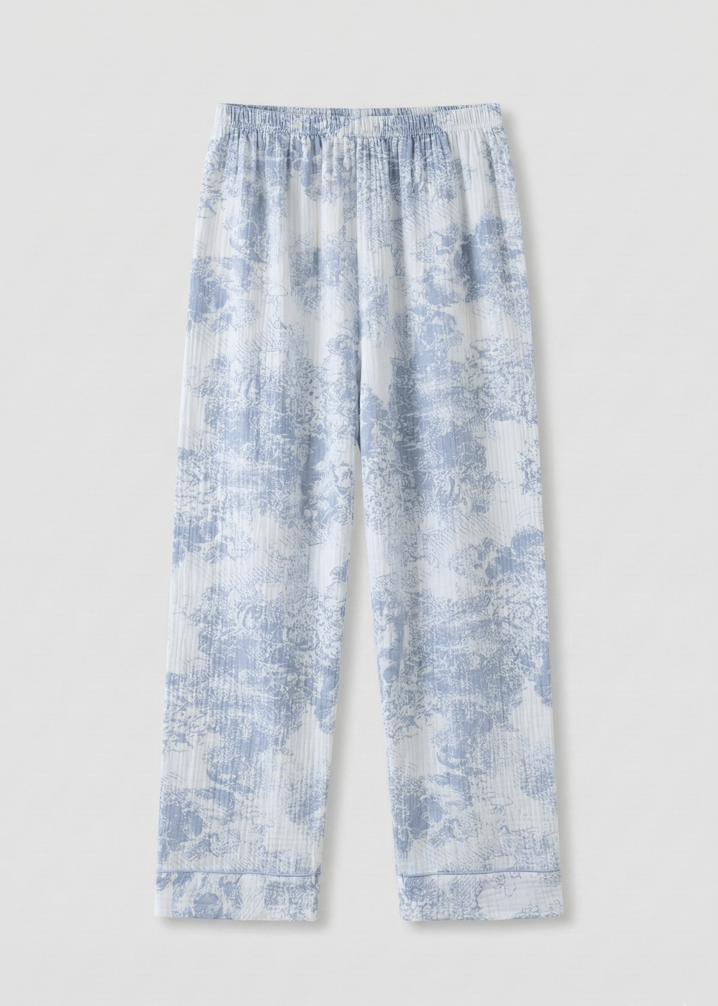 Blush Mist Cotton Pajama Set / Pink