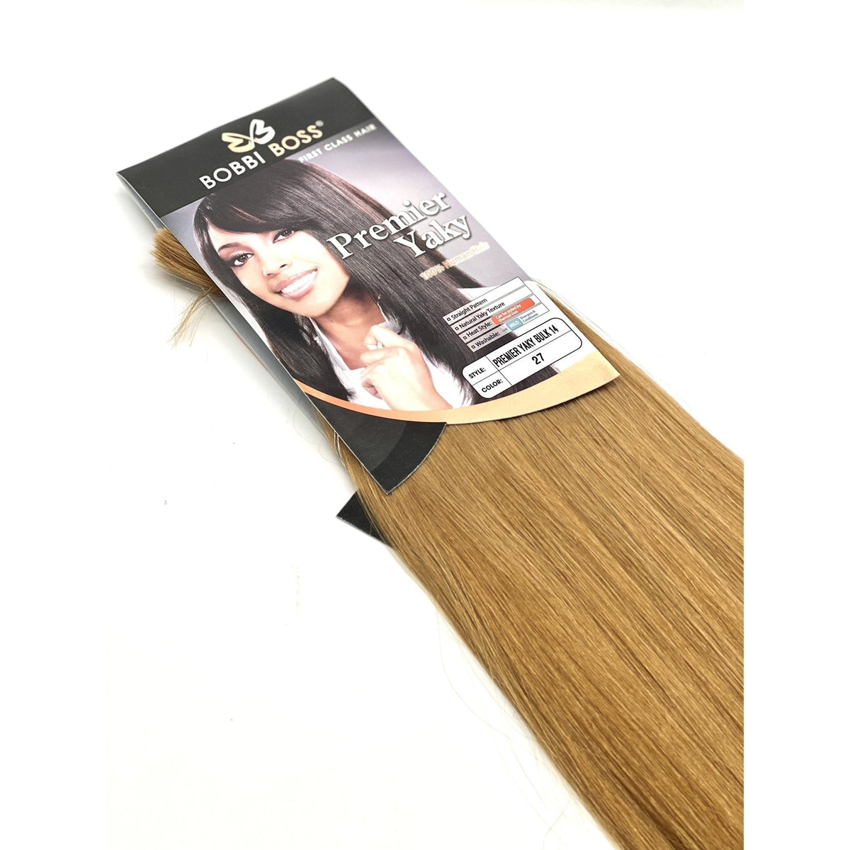 Bobbi Boss 100% Human Hair Premier Yaky 14"