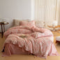 Bonnie Ribbon Bow Tie Floral Bedding Set / Blue