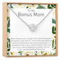 Bonus Mom Compass Pendant Necklace