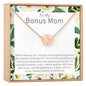 Bonus Mom Compass Pendant Necklace